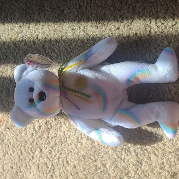 Vintage Beanie Babies Cherry the Bear 2000 - Picture 2 of 5